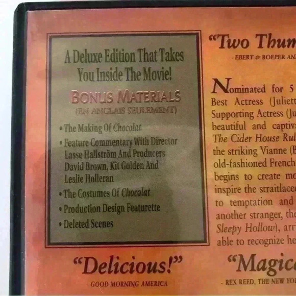 Chocolat DVD - Picture 3 of 4